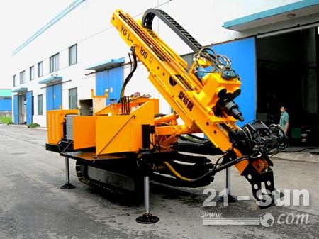 Durable hydraulic anchoring drilling rig MGY120 on crawler for sale